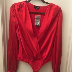 Bebe bodysuit - luxurious silk